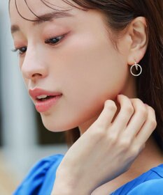 Tiaclasse 【金属アレルギー対応】ダブルリングピアス