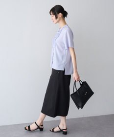 YECCA VECCA フリルデザインブラウス