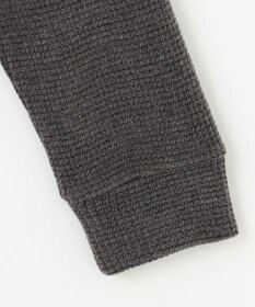 23区GOLF 【23Fondation/MEN】【吸湿発熱】ワッフルジャガード ハーフジップ