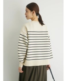 Green Parks ・ｎｏｖｅｍ９　ボーダーエアーニットプルオーバー