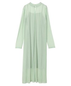 earth music&ecology ＳＥＴ２点シアーワンピース＋ペチワンピース