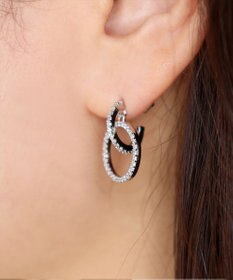 Tiaclasse 【金属アレルギー対応】ダブルリングピアス