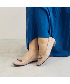 Riz raffinee <Riz raffinee>リボン付きローヒールパンプス