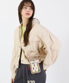 LeSportsac CLEAR MINI PHONE XBODY/ハリボーゴールドベアーズ/クリア