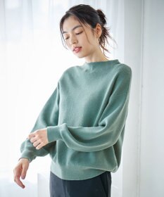 ANY 【洗濯機可能/8色展開】ソフトタッチポリエステルニット