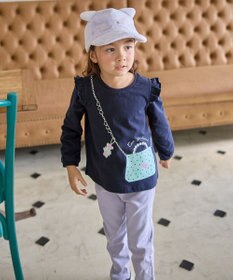 ANY KIDS 【WEB限定】7days プリント 長袖Tシャツ