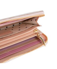 tsumori chisato CARRY キラネコストーン ラウンドファスナー長財布