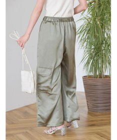 AMERICAN HOLIC サテンベイカーパンツ