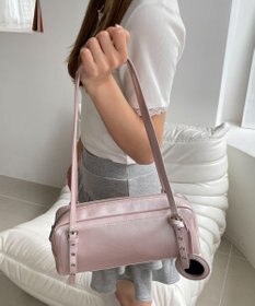 WEGO ミラー付きボストンバッグ