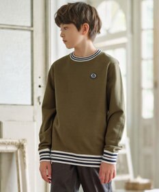 140-170cm】BICOLOR LINE COMBI トレーナー / J.PRESS KIDS