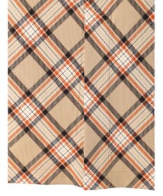 earth music&ecology チェック柄ナロースカート