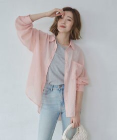 WEGO 【2026年春夏新作】シアーシャツ