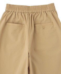 Green Parks サッカー裾ドロストワイドパンツ