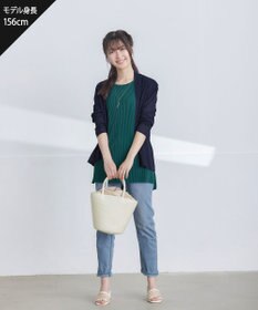 Tiaclasse 【洗える・ストレッチ】デニムパンツ