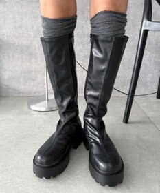 WEGO プレーンロングブーツ