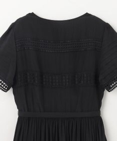 GRACE CONTINENTAL レース切替フレアワンピース