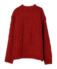 CRAFT STANDARD BOUTIQUE ケーブルニットドッキングスウェット