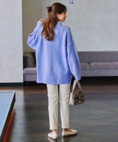 Tiaclasse 【洗える】配色ハンドステッチプルオーバー