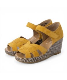 MODE ET JACOMO <D'ICI>カットワークストラップサンダル