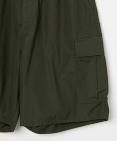 WEGO 【ウエストゴム/手洗い可】ワイドカーゴショーツ