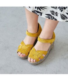 MODE ET JACOMO <D'ICI>カットワークストラップサンダル