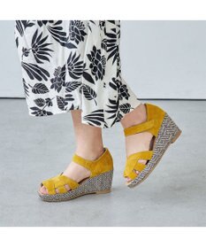 MODE ET JACOMO <D'ICI>カットワークストラップサンダル