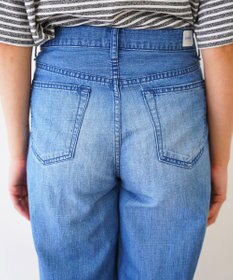 caqu FS linen wide flare リネンワイドフレアデニム