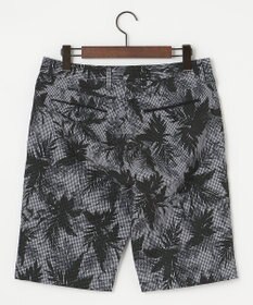 JOSEPH ABBOUD 【イージーケア】リーフ柄 ライトウェーブハーフパンツ