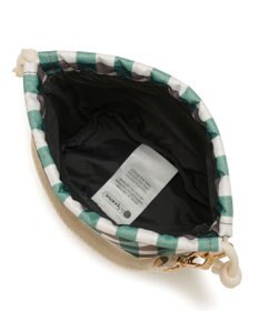 LeSportsac DRAWSTRING BUCKET CHARM/フォレストギンガム