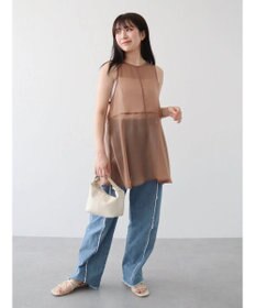 Green Parks ・ＥＬＥＮＣＡＲＥ　ＤＵＥオーガンジーノースリチュニック