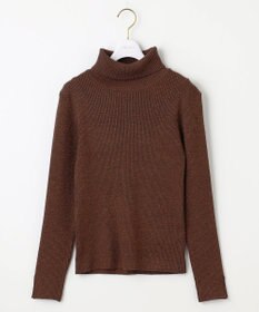 ANY SIS 【2SET】ニードルジャンパースカート × ラメリブタートルニット セット