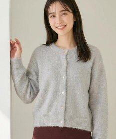 ANY SIS 【前後着用可】スパークルシャギー カーディガン