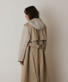 GRACE CONTINENTAL パーカーコンビトレンチ