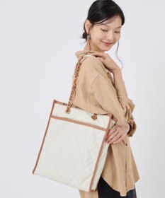 LeSportsac CHAIN N/S TOTE/ムーンリットサンド