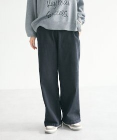 CRAFT STANDARD BOUTIQUE 裏起毛デニムワイドパンツ