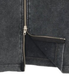 WEGO リブハンソデジップパーカー