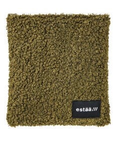 MOONBAT estaa ダウンマフラー 無地ボア／手洗い可／ポケッタブル