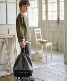 J.PRESS KIDS 【140-170cm】BICOLOR LINE COMBI トレーナー