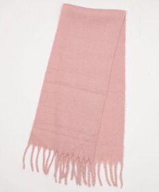 WEGO 【マフラー/ユニセックス着用】ワイドフリンジストール