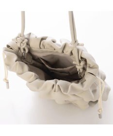 UNBILLION 【テレビ ドラマ着用アイテム】カシュカシュ cachecache / フリルギャザースマホショルダーバッグ