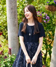 Tiaclasse 【安田美沙子さん着用・日本製】プレートリングネックレス