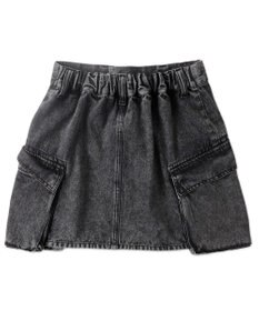 WEGO カーゴポケットデニムミニスカート