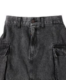 WEGO カーゴポケットデニムミニスカート