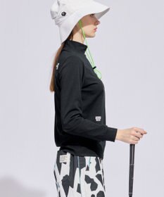 PW CIRCULUS 【WOMEN】ベーシックロングスリーブモックネック ゴルフウェア レディース