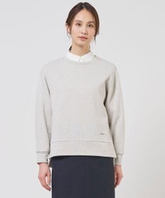 J.PRESS LADIES ラメ裏毛 カットソー オートミール系