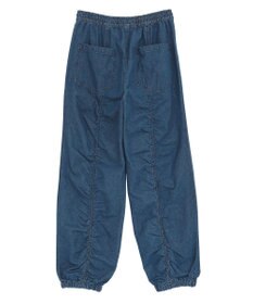 Green Parks ・ＳＵＧＡＲ　ＳＰＯＯＮ　デニムギャザーパンツ