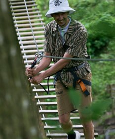 PW CIRCULUS 【MEN】ストライプカモフラ メッシュポケットシャツ ゴルフ