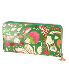 tsumori chisato CARRY ハッピースタッフ　ラウンドファスナー長財布