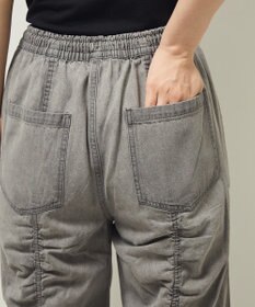 Green Parks ・ＳＵＧＡＲ　ＳＰＯＯＮ　デニムギャザーパンツ