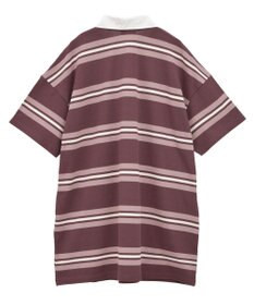 earth music&ecology レトロボーダーラガーミニワンピース